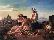 unknow artist, Arab or Arabic people and life. Orientalism oil paintings 591